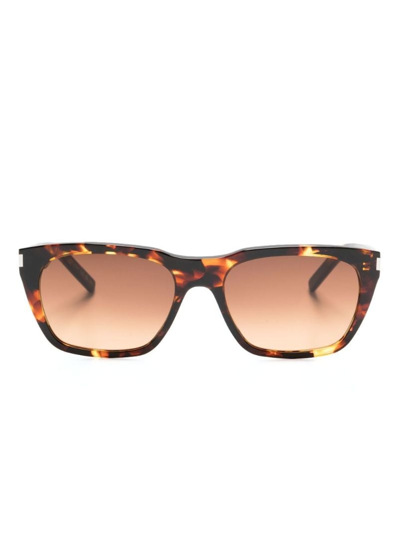 Brown Sl 598 Cat-eye Sunglasses