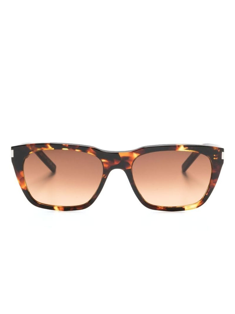 Brown Sl 598 Cat-eye Sunglasses