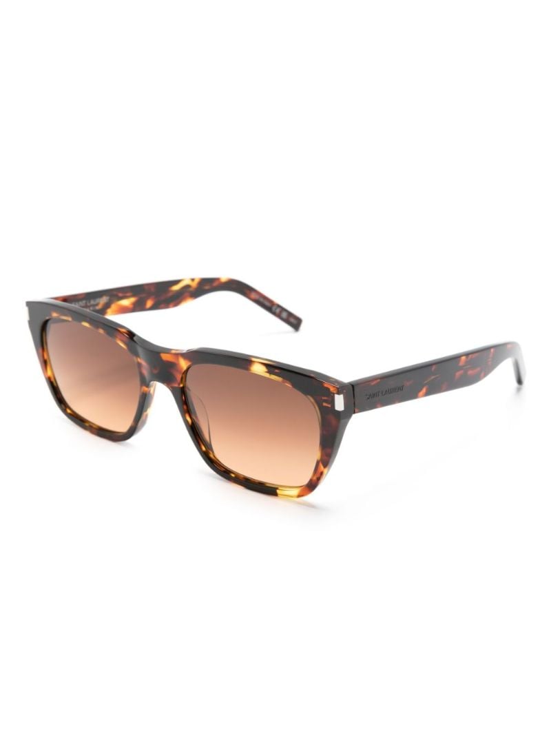 Brown Sl 598 Cat-eye Sunglasses