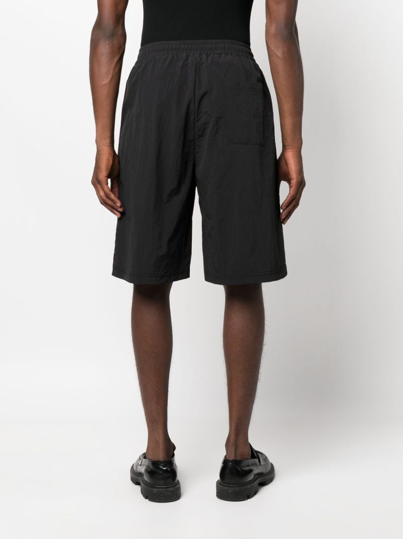 Black Kabo Track Shorts