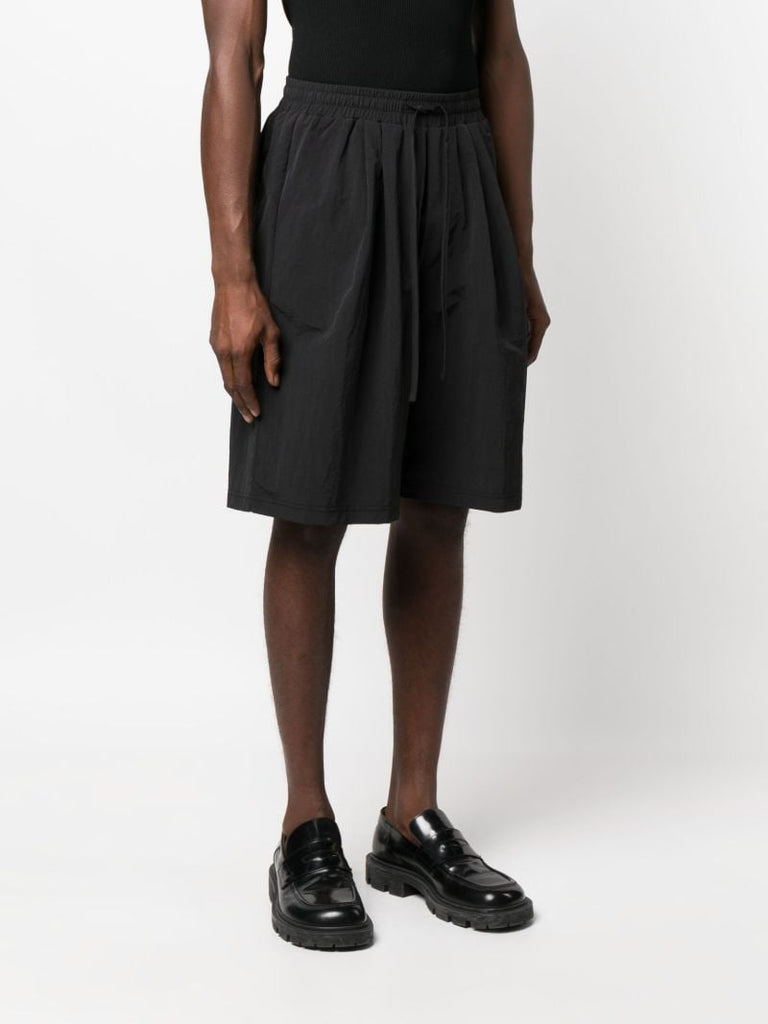 Black Kabo Track Shorts