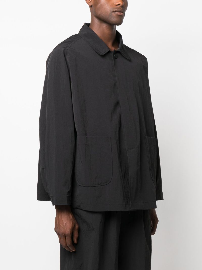 Black Kabo Shirt Jacket