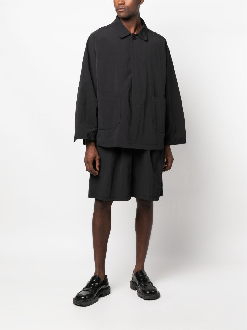 Black Kabo Shirt Jacket