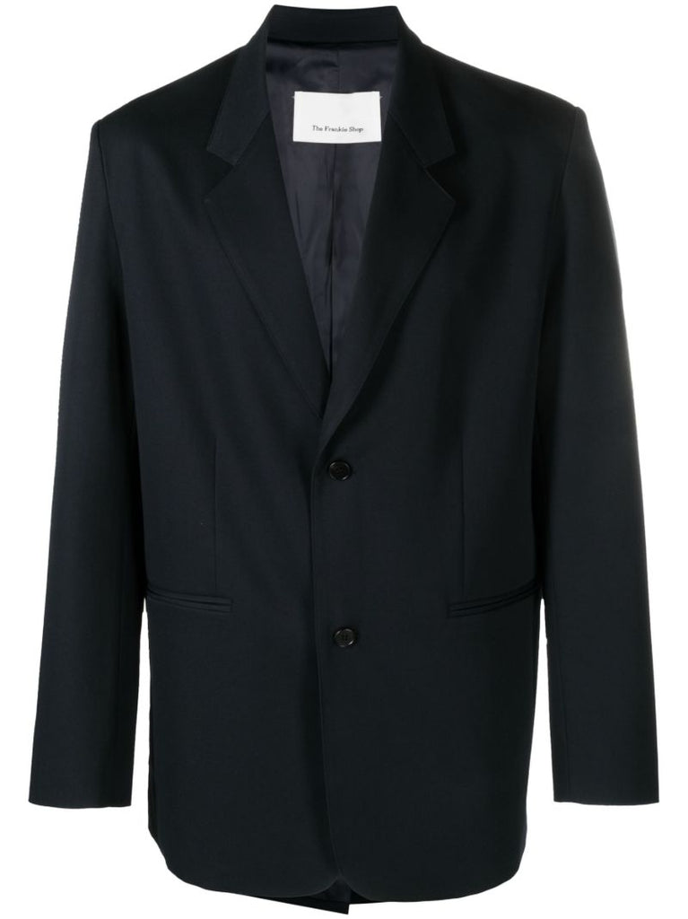 Blue Grant Single-breasted Blazer