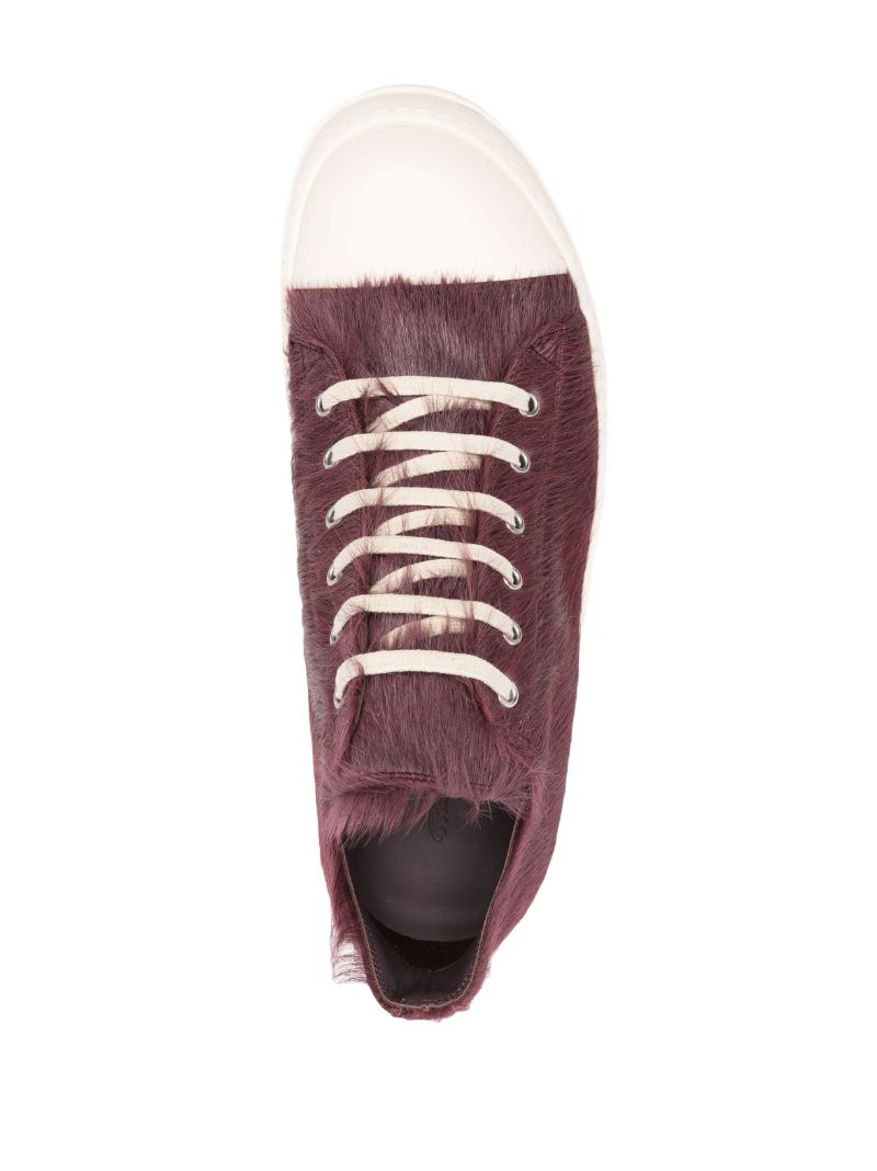 Purple Luxor Leather Sneakers