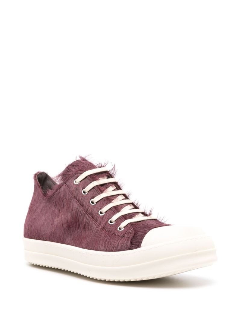 Purple Luxor Leather Sneakers