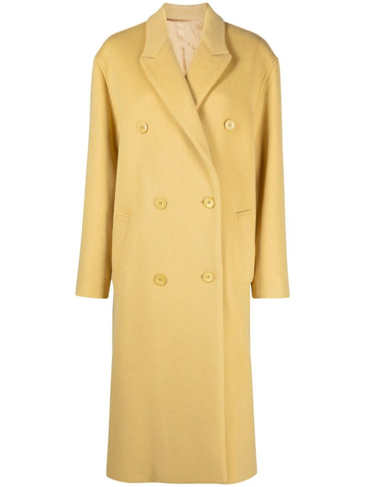 Yellow Theodore Double-breasted Coat