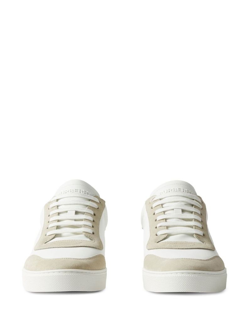 White House Check Low-top Sneakers