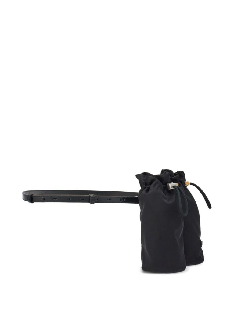 Black Double Belt Bag