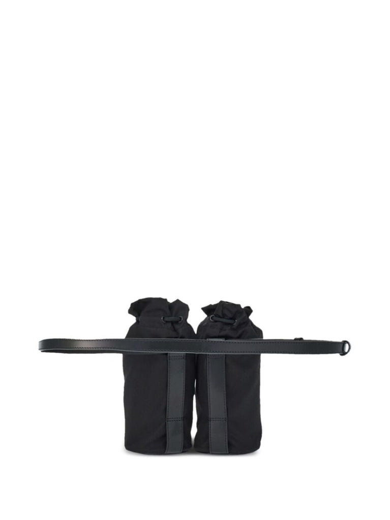 Black Double Belt Bag