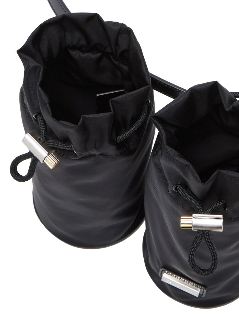 Black Double Belt Bag