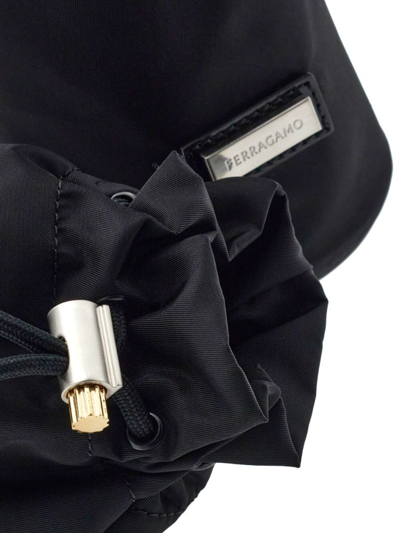 Black Double Belt Bag
