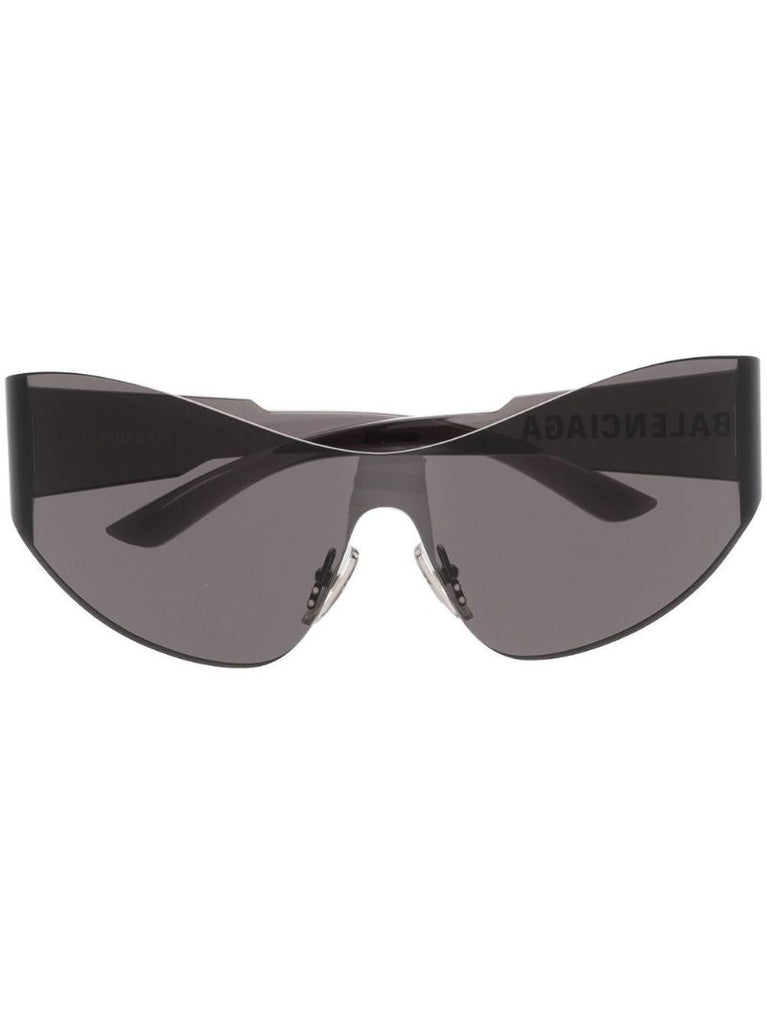 Black Mono Cat 2.0 Sunglasses