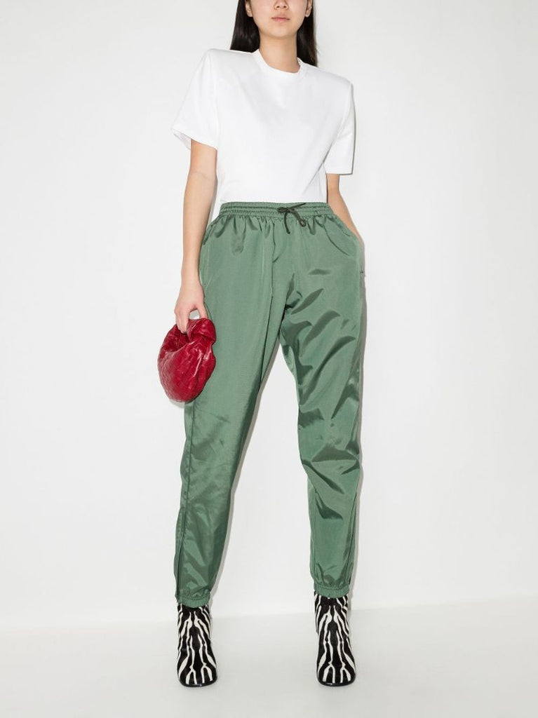 Shoulder-pad Cotton T-shirt