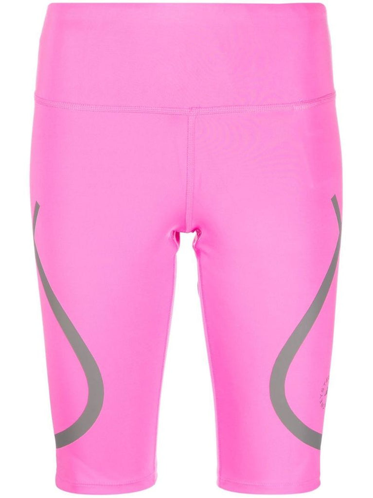 Pink Truepace Logo Cycling Shorts