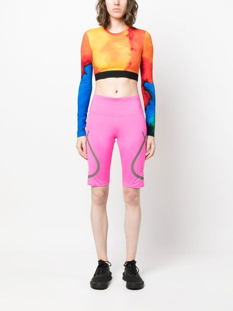 Pink Truepace Logo Cycling Shorts