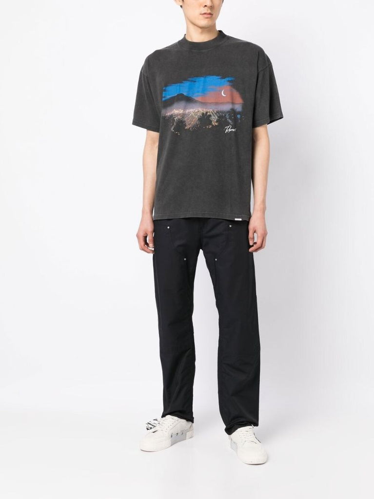Grey the Hills Cotton T-shirt