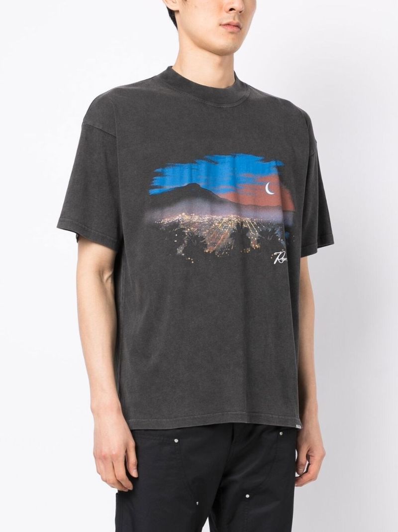 Grey the Hills Cotton T-shirt
