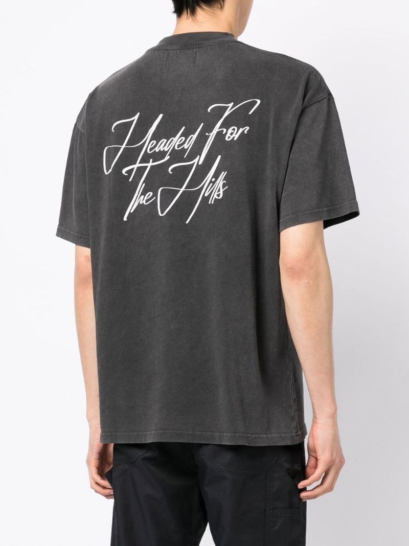 Grey the Hills Cotton T-shirt