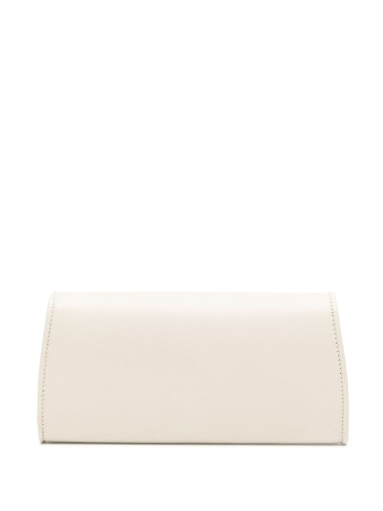 White Blondie Continental Chain Wallet