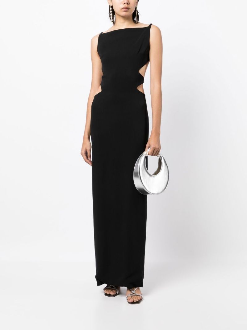 Black Gianetta Cut-out Gown