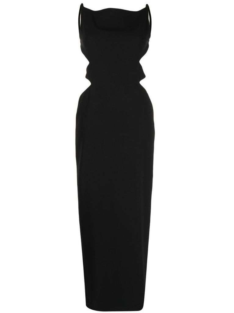 Black Gianetta Cut-out Gown