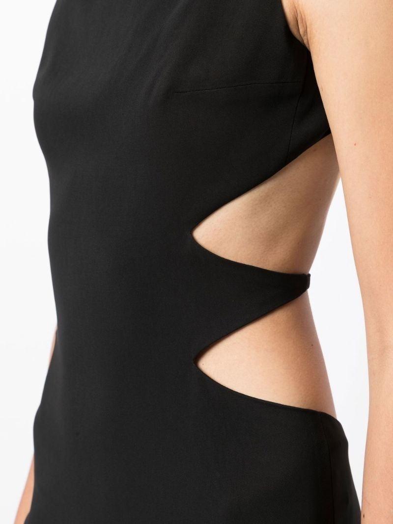 Black Gianetta Cut-out Gown