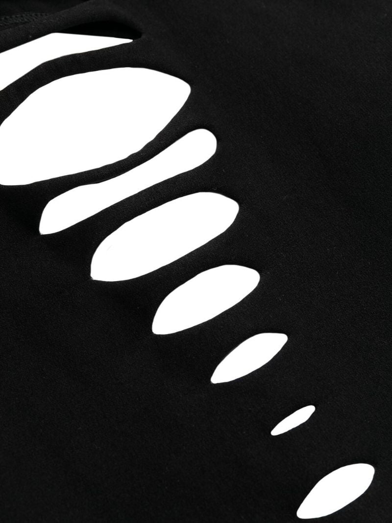 Black Cut-out Detail Swimsuit