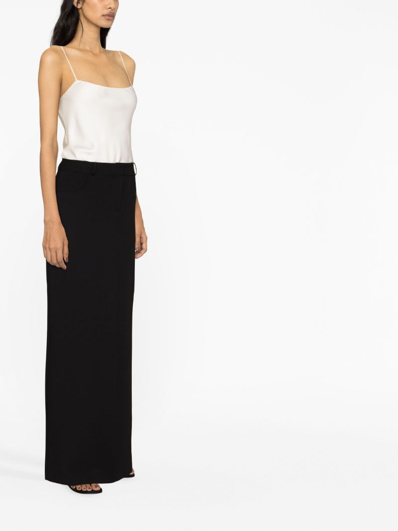 Black Malvo Maxi Skirt