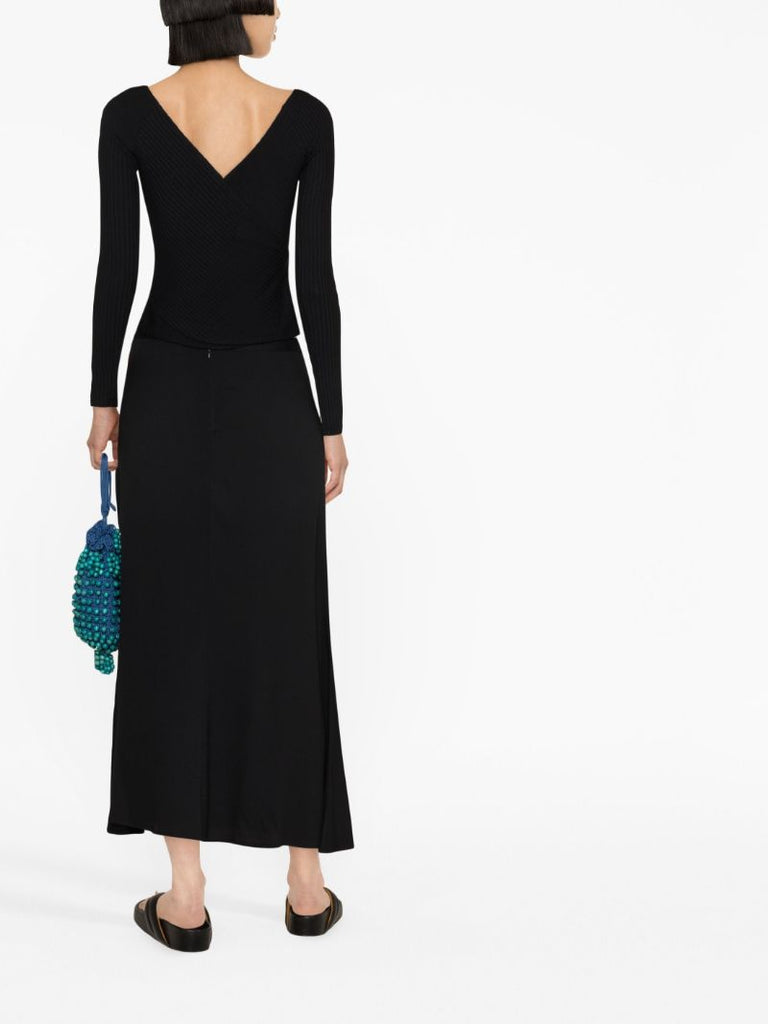 Black Bea A-line Skirt