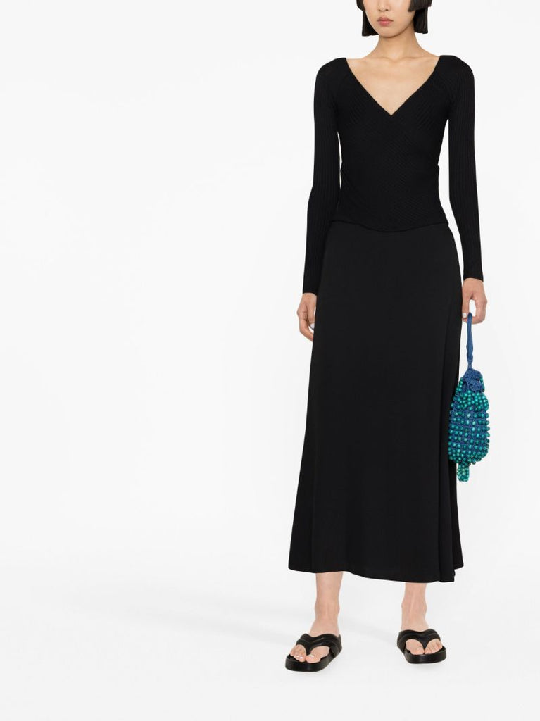Black Bea A-line Skirt