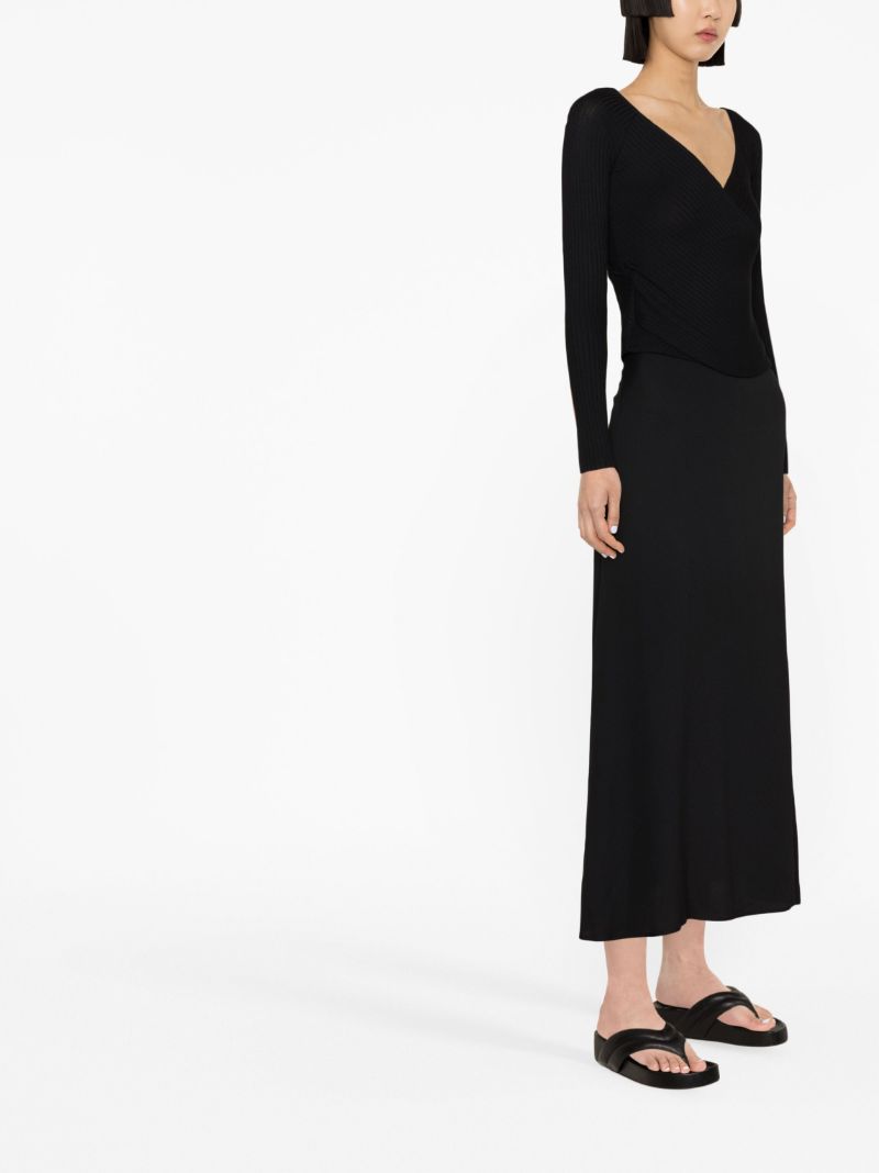 Black Bea A-line Skirt
