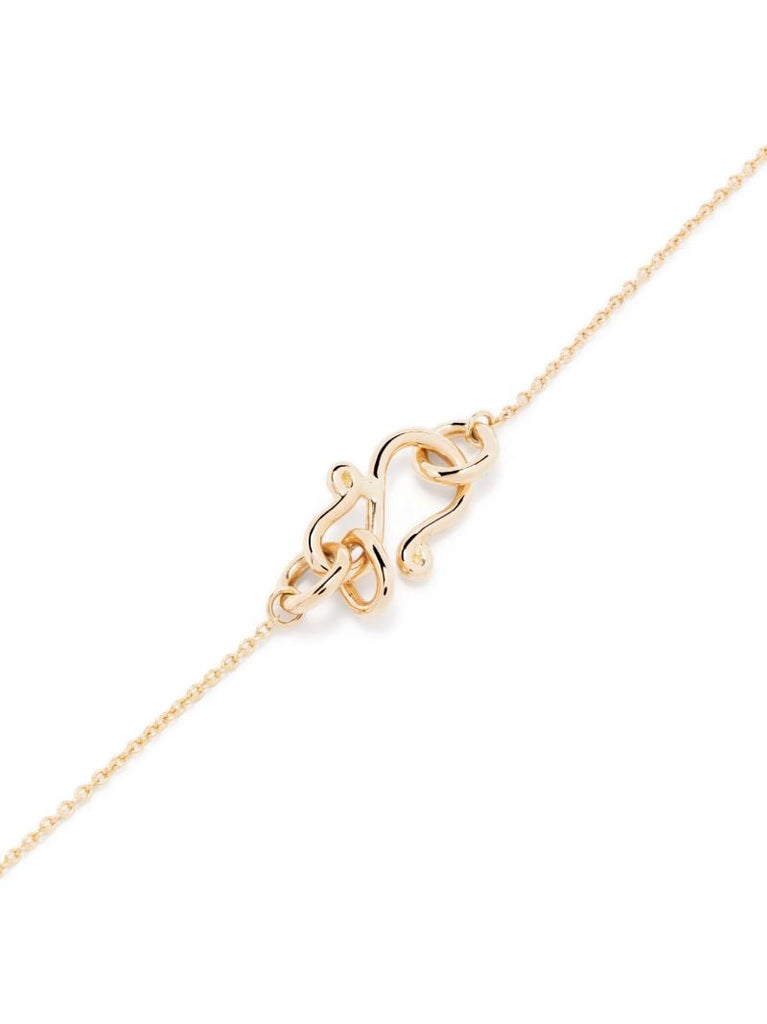 18k Yellow Gold Soleil Simple Diamond Necklace
