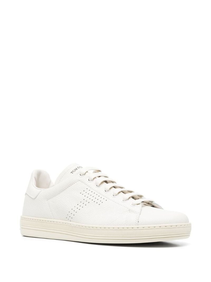 Neutral Warwick Leather Sneakers