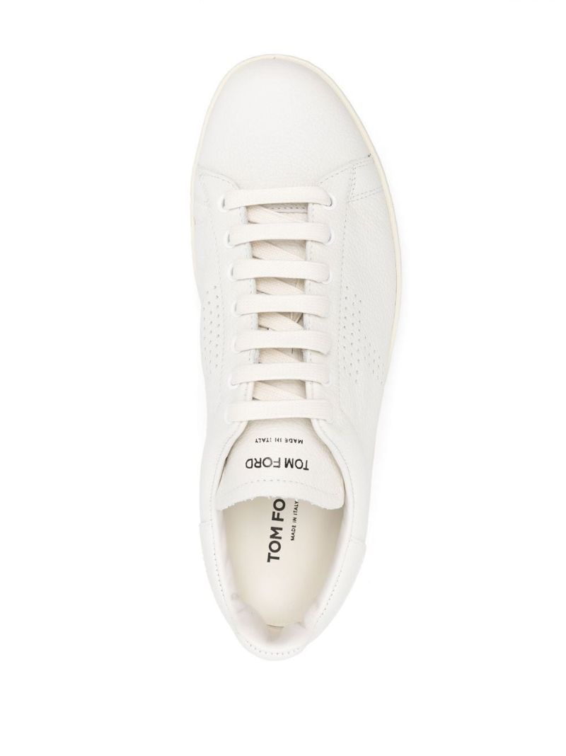 Neutral Warwick Leather Sneakers