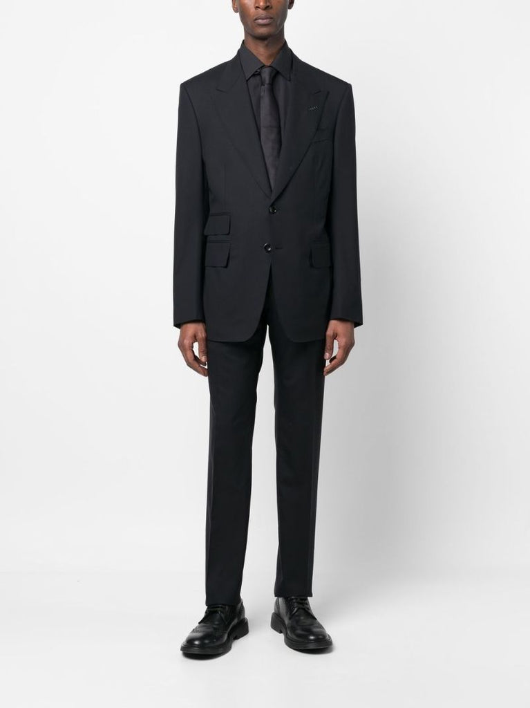Black Long Sleeved Cotton Shirt