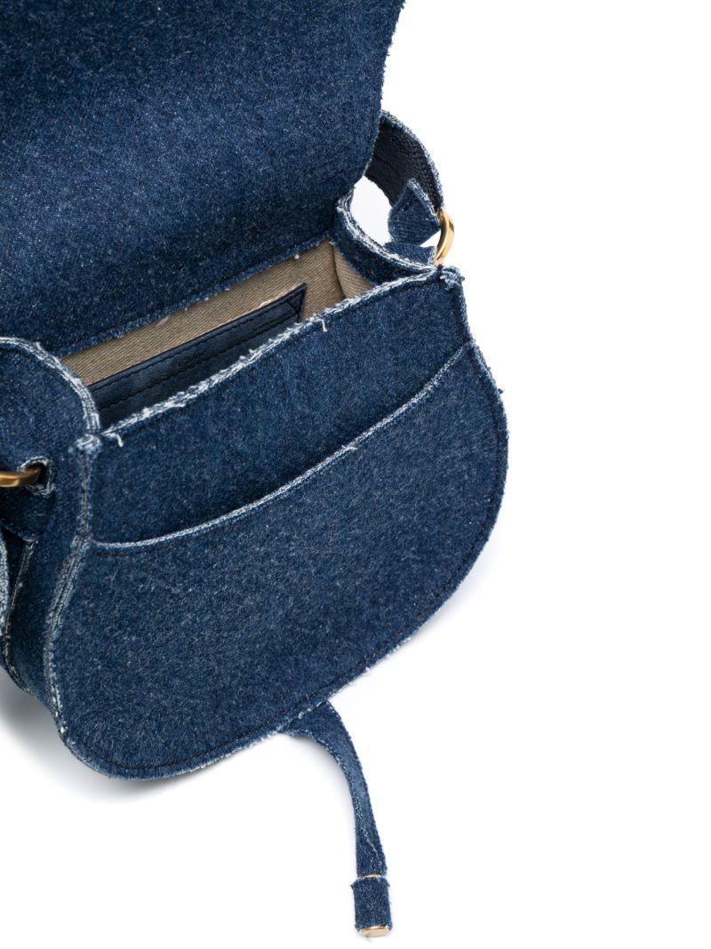 Blue Marcie Small Denim Cross Body Bag