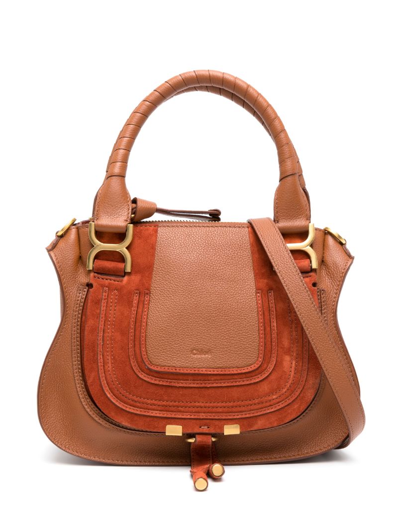 Brown Marcie Leather Tote Bag
