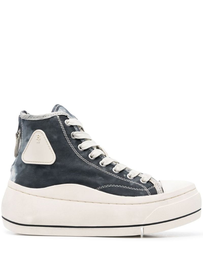 Black High-top Sneakers