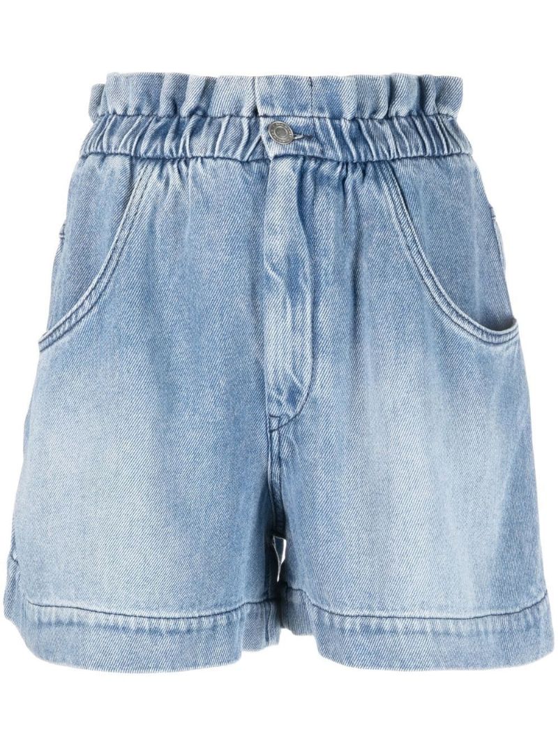 Blue Titea Denim Shorts