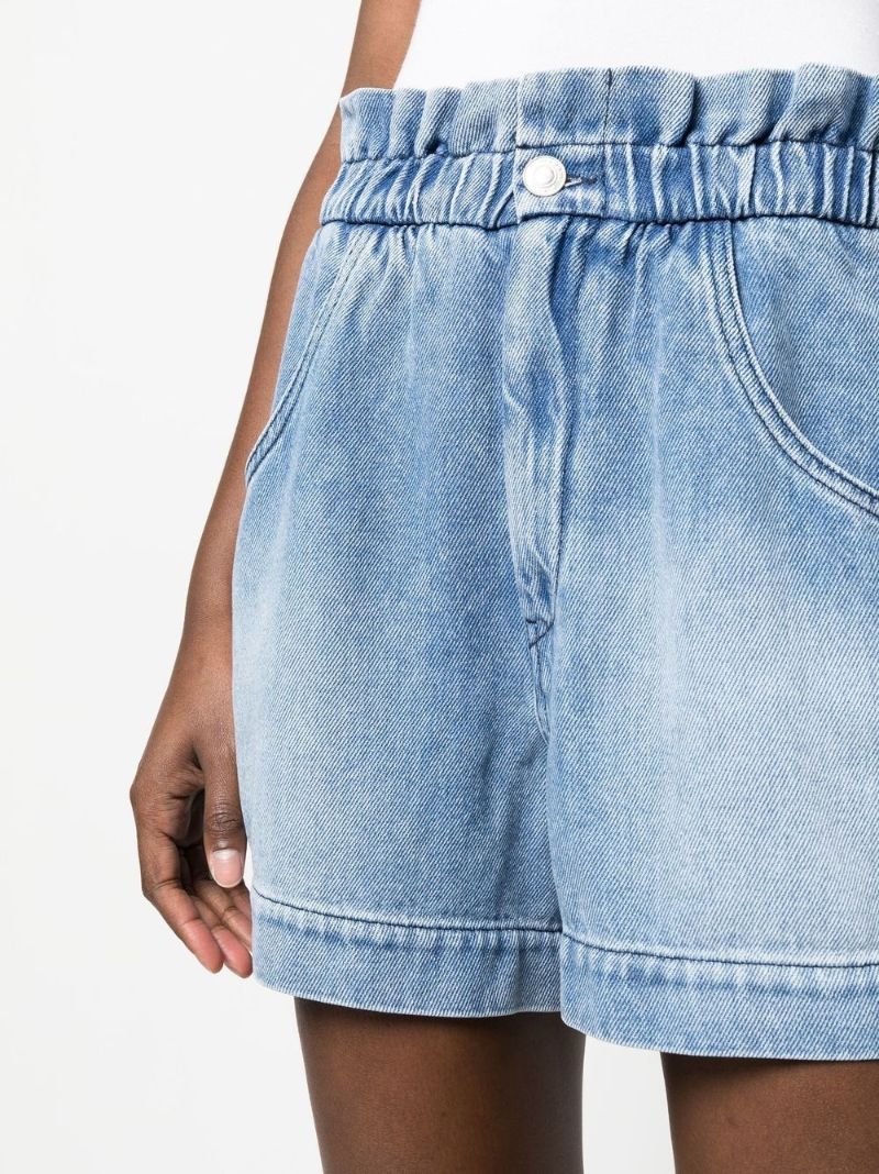 Blue Titea Denim Shorts