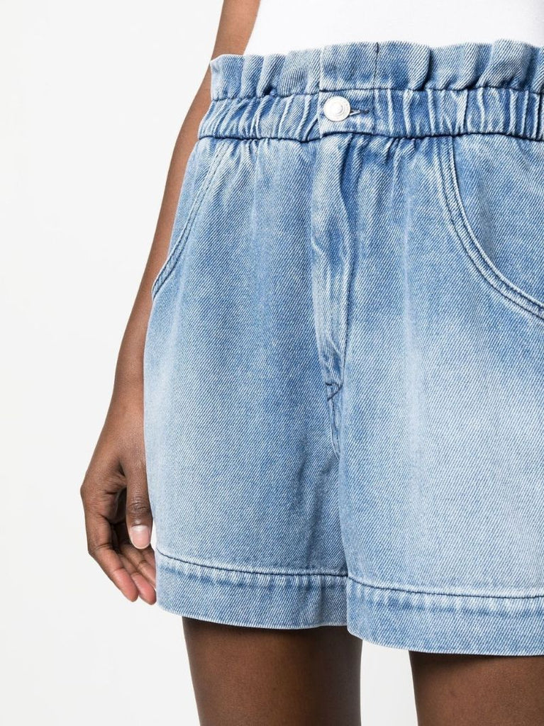 Blue Titea Denim Shorts