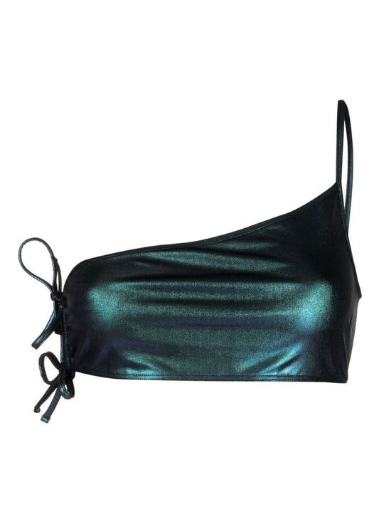 Blue Taco One-shoulder Bikini Top