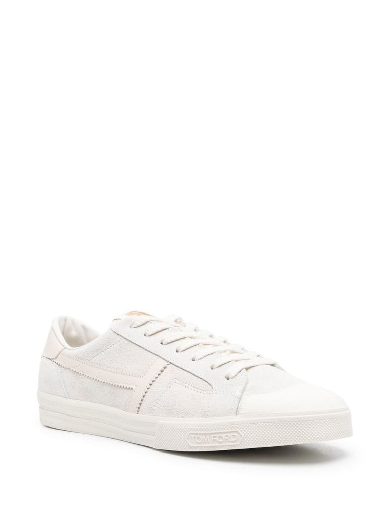White Jackson Suede Sneakers