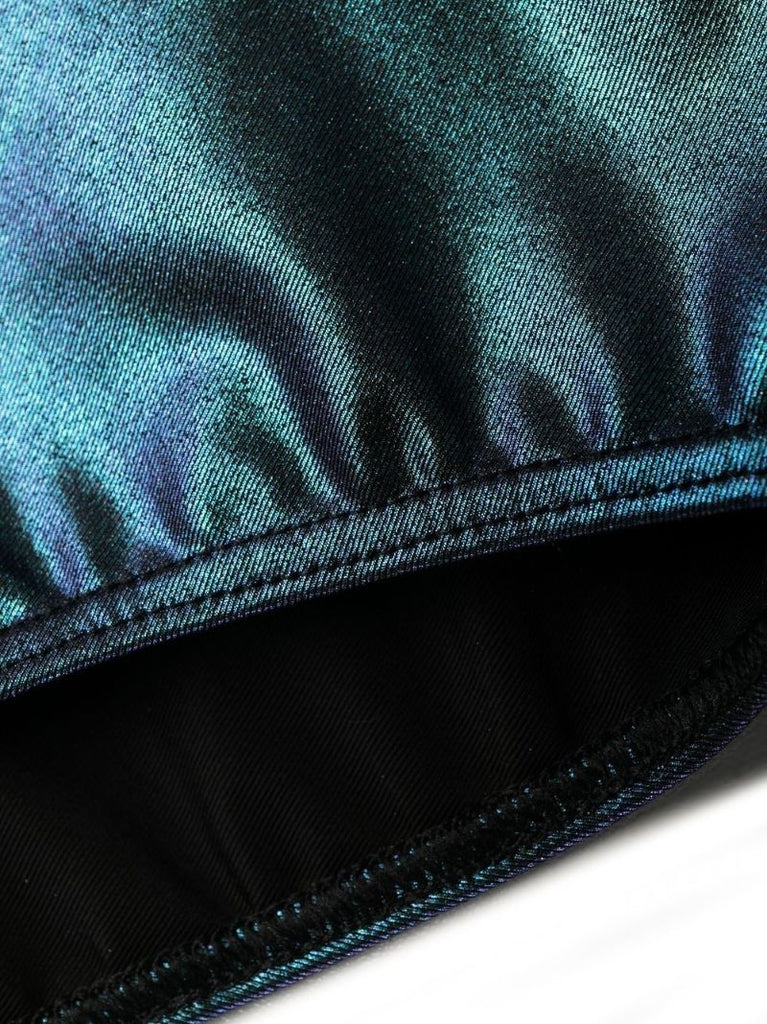 Blue Taco Cut-out Bikini Briefs