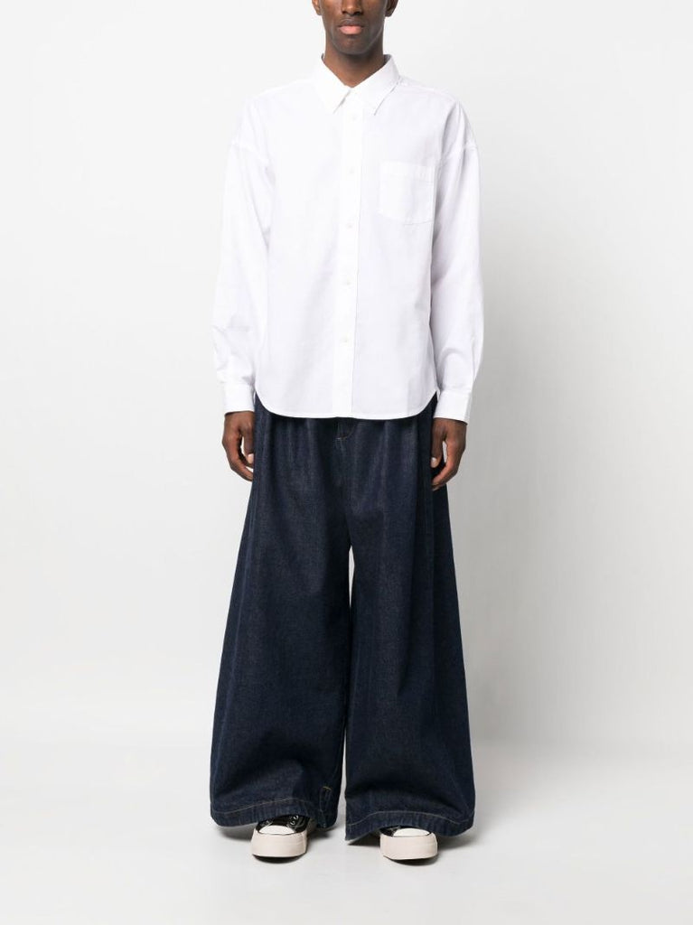 White Albacore Elbow-patch Shirt