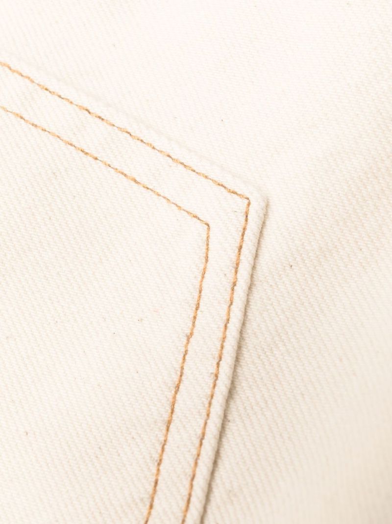 Neutral Sparkle Izey Embellished Straight-leg Jeans