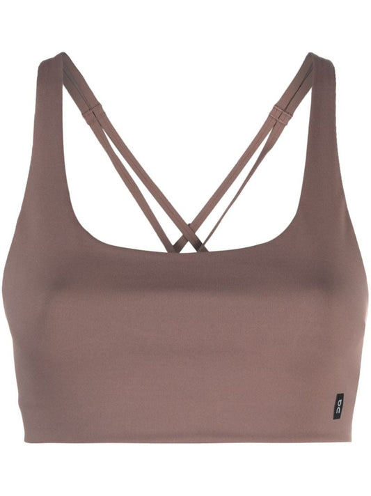 Brown Movement Sports Bra