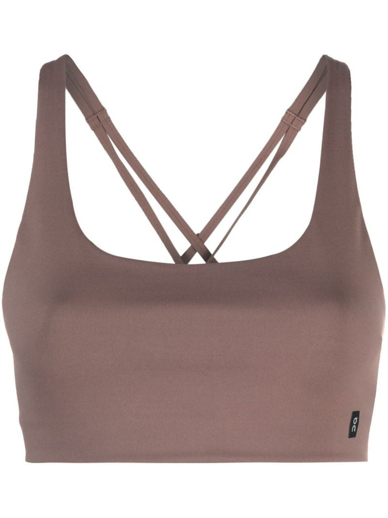 Brown Movement Sports Bra