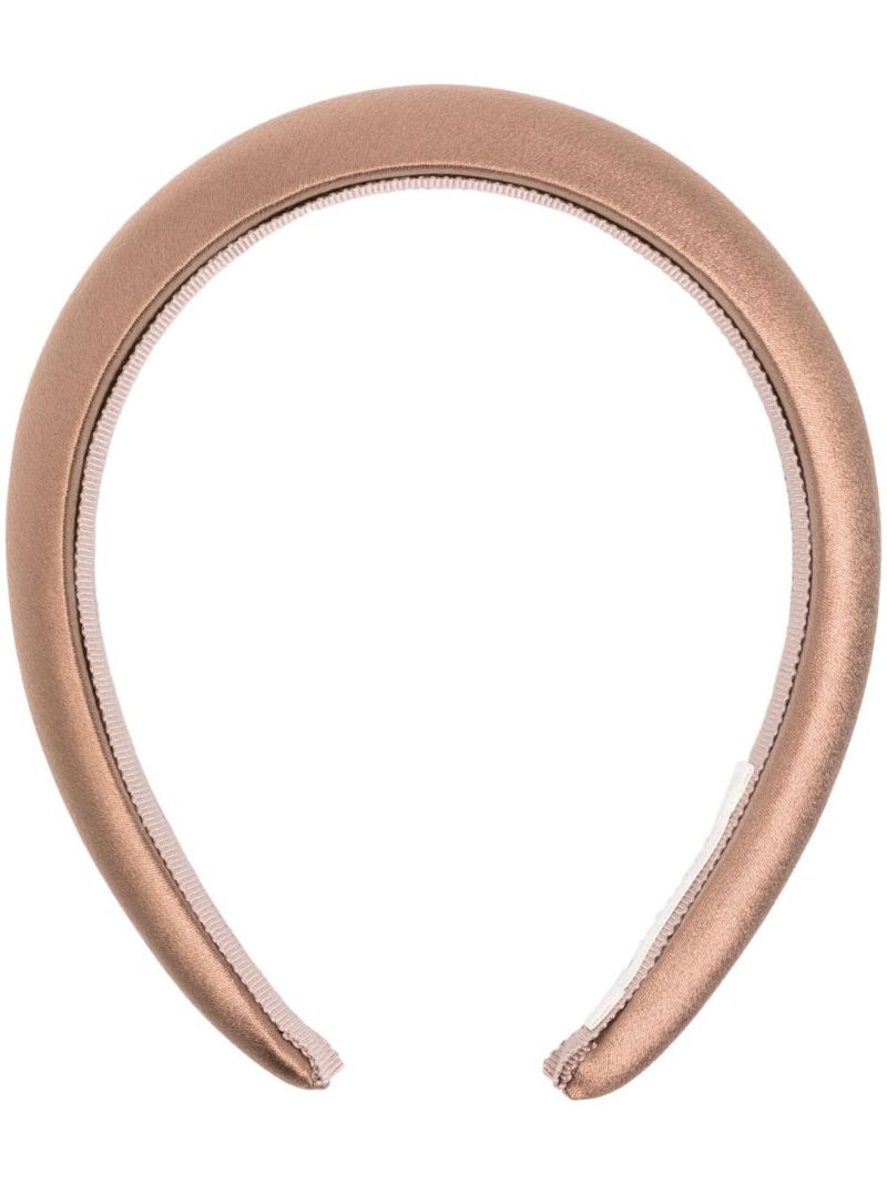 Neutral Tori Satin-finish Headband
